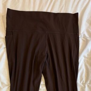 Athleta 7/8 Leggings, 2x Brown